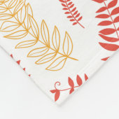 花柄 フリースブランケット (角)