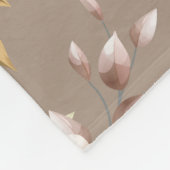 花柄 フリースブランケット (角)