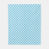 花柄 フリースブランケット (正面)