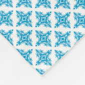 花柄 フリースブランケット (角)