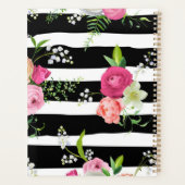 花柄 プランナー手帳 (裏面)