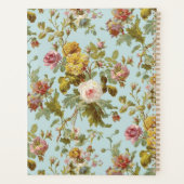 花柄 プランナー手帳 (裏面)