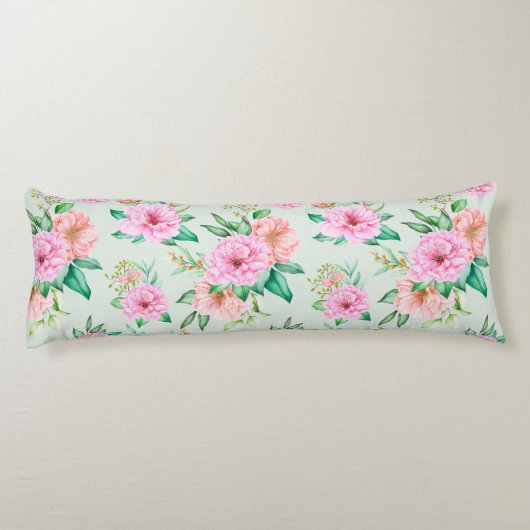 花柄 ボディピロー (裏面)