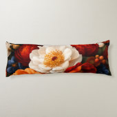 花柄 ボディピロー (裏面)