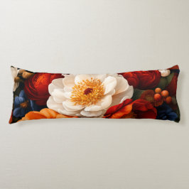 花柄 ボディピロー