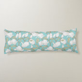 花柄 ボディピロー (裏面)