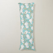 花柄 ボディピロー (正面縦)