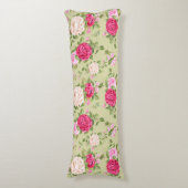 花柄 ボディピロー (正面縦)