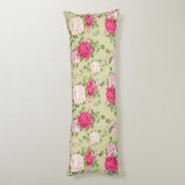 花柄 ボディピロー (裏面 (縦))