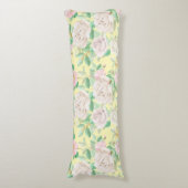 花柄 ボディピロー (正面縦)