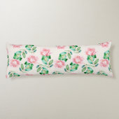 花柄 ボディピロー (裏面)