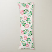 花柄 ボディピロー (正面縦)