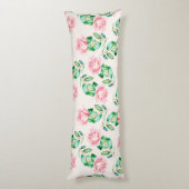 花柄 ボディピロー (裏面 (縦))