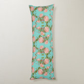花柄 ボディピロー (裏面 (縦))