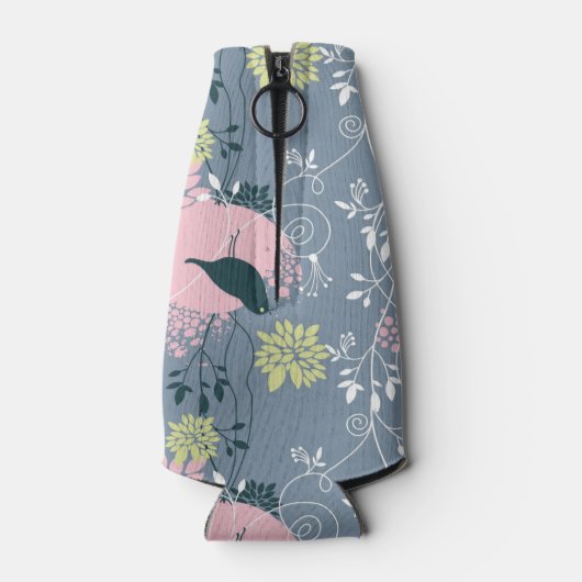 花柄 ボトルクーラー (裏面)