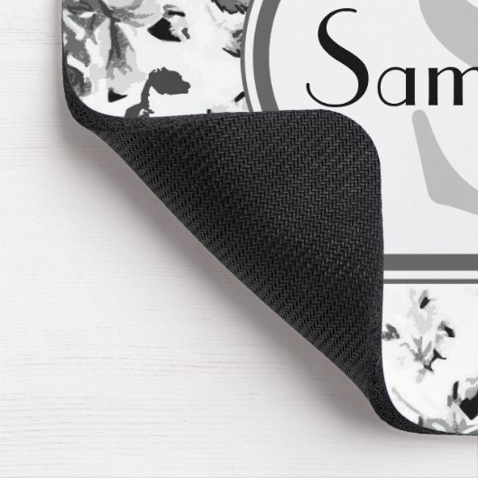 花柄 マウスパッド (コーナー)