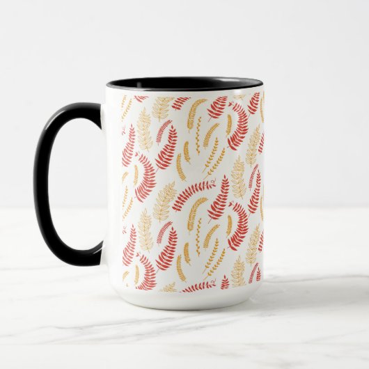 花柄 マグカップ (左)