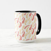 花柄 マグカップ (正面右)