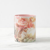 花柄 マグカップ (中央)