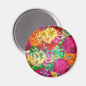 花柄 マグネット (正面/裏面)