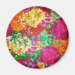 花柄 マグネット