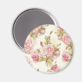 花柄 マグネット (正面/裏面)