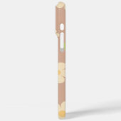 花柄 | ミュートされた背景。 Case-Mate iPhoneケース (裏面 / 左)