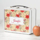 花柄 メタルランチボックス (インサイチュ)