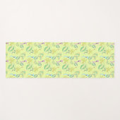 花柄 ヨガマット (正面(横))