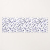 花柄 ヨガマット (正面(横))