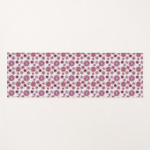 花柄 ヨガマット (正面(横))