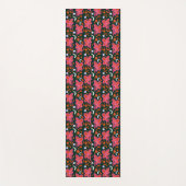 花柄 ヨガマット (正面)
