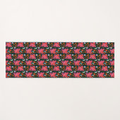 花柄 ヨガマット (正面(横))