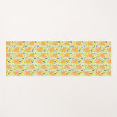 花柄 ヨガマット (正面(横))