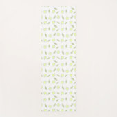 花柄 ヨガマット (正面)