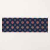 花柄 ヨガマット (正面(横))