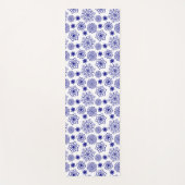 花柄 ヨガマット (正面)