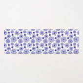 花柄 ヨガマット (正面(横))