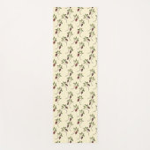 花柄 ヨガマット (正面)