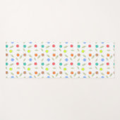 花柄 ヨガマット (正面(横))