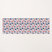 花柄 ヨガマット (正面(横))