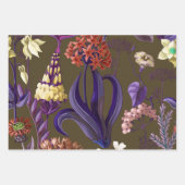 花柄 ラッピングペーパーシート (正面3)