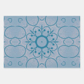 花柄 ラッピングペーパーシート (正面3)