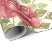 花柄 ラッピングペーパー (ロールコーナー)