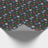 花柄 ラッピングペーパー (角)