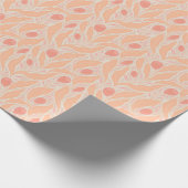 花柄 ラッピングペーパー (角)