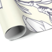 花柄 ラッピングペーパー (ロールコーナー)