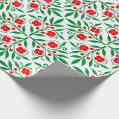 花柄 ラッピングペーパー (角)