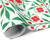 花柄 ラッピングペーパー (ロールコーナー)