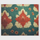 花柄 ラッピングペーパー (フラット)